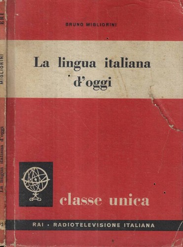 Lingua italiana oggi - lingua, d'oggi.