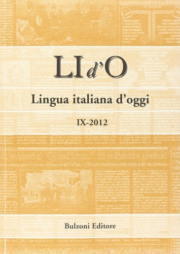 Lingua italiana d - d'o., 'oggi