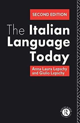 The italian language - today,