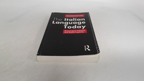 The italian language today - the,