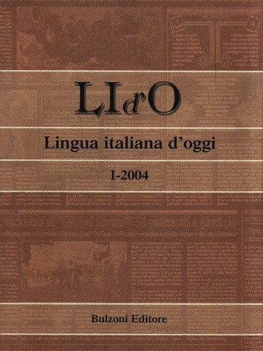 Lid lingua italiana oggi - lingua, d'oggi