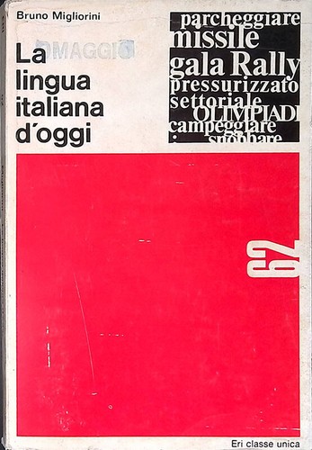 Lingua italiana oggi - la, d'oggi