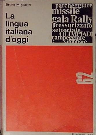 Bruno migliorini lingua - migliorini,