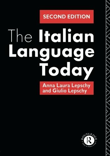 The italian language - italian, today