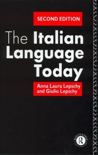 The italian language today - italian,